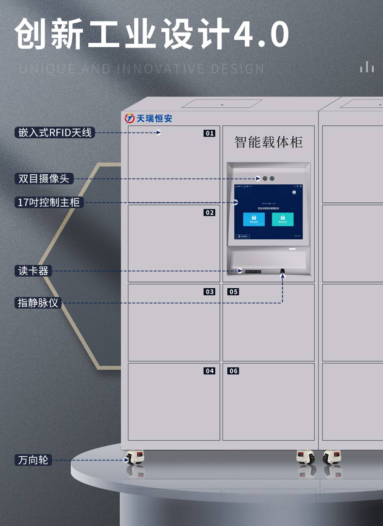 RFID智能涉密載體柜